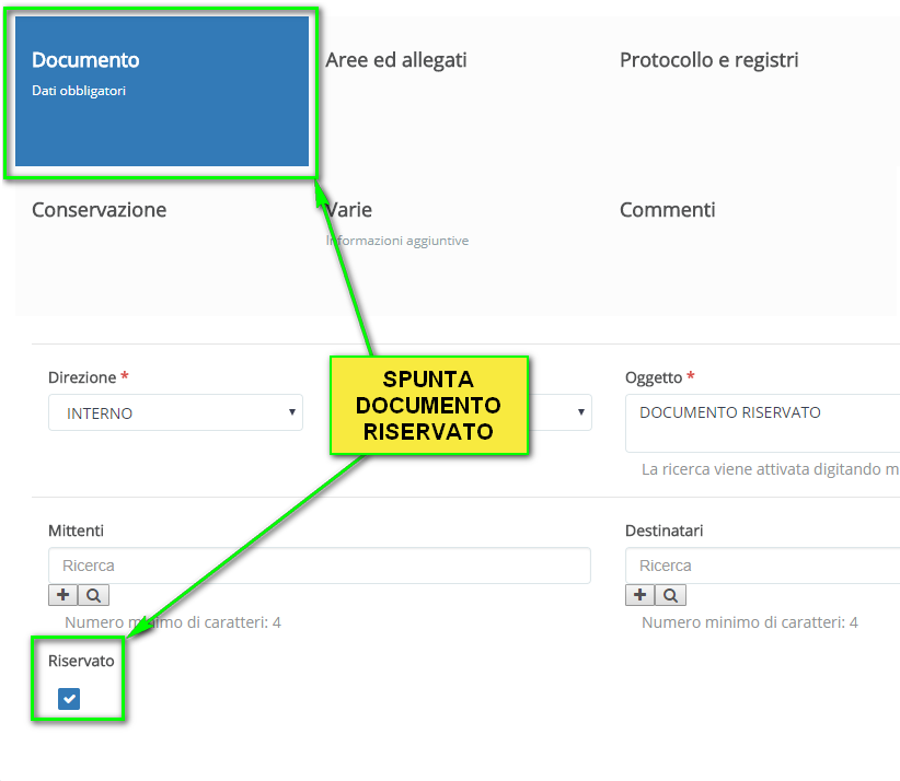 La Scritta Sui Documenti Riservati